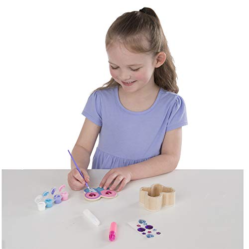 Melissa and Doug Created by Me! Butterfly Box Wooden Craft Kit