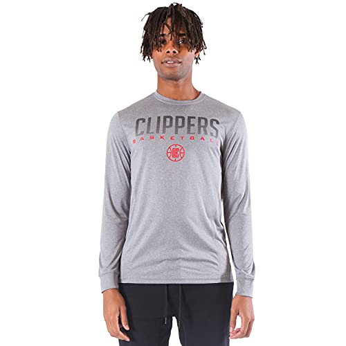 Ultra Game -NBA Men's Active Long Sleeve Pullover T-Shirt