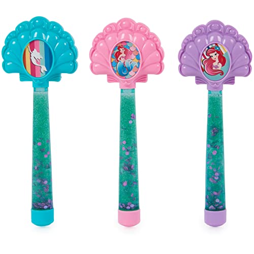 SwimWays Disney Princess Ariel Glitter Dive Wands Diving Toys 3 Pack, Bath Toys and Pool Party Supplies for Kids Ages 5 and Up, Styles May Vary