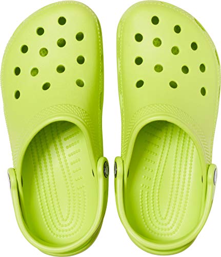 Crocs Unisex Classic Clogs (Retired Colors), Lime Punch, 2 US Men