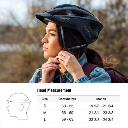 Sena R1 EVO Smart Helmet (Matte White, Large)