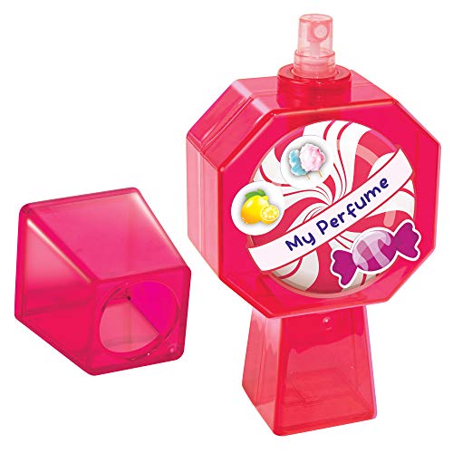 Thames and Kosmos Sweet Candy Perfume Lab STEM Kit | Design and Make Candy-Scented Perfumes! | Explore The Science of Scents | Includes Candy-Shaped Perfume Bottle with Atomizer and 6 Sweet Fragrances