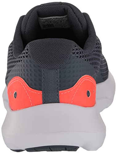 Under Armour Men's Surge 3 Running Shoe, (404) Downpour Gray/After Burn/White, 7.5