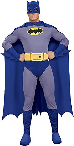 Rubie's mens Batman the Brave and Bold Adult Sized Costumes, Blue/Grey, Large US