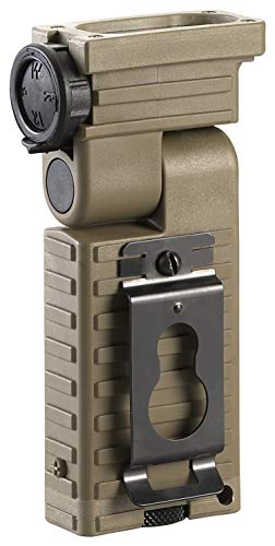 Streamlight 14032 Sidewinder 55-Lumens Military Tactical Flashlight with Articulating Head and Batteries, Coyote