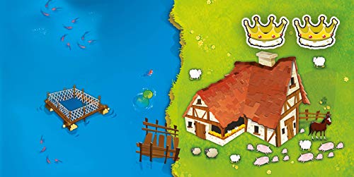 Blue Orange Games Kingdomino Award Winning Family Strategy Board Game