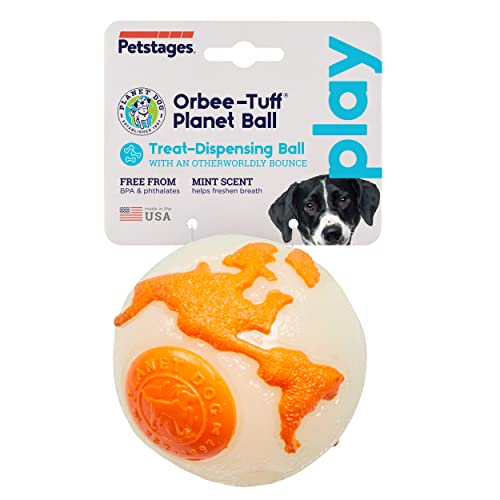 Planet Dog Orbee-Tuff Durable Chew-Fetch Ball Dog Toys