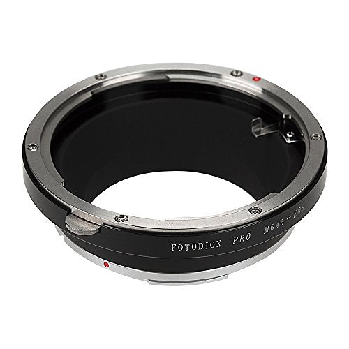 Fotodiox Pro Lens Mount Adapter Compatible with Mamiya 645 MF Lenses on Canon EOS EF/EF-s Cameras