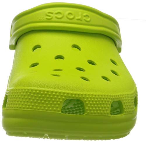 Crocs Unisex Classic Clogs (Retired Colors), Lime Punch, 17 US Men