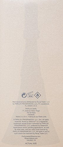 Rihanna Nude Eau de Parfum Spray for Women, 3.4 Ounce