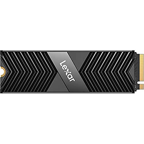 Lexar Professional 1TB NM800 PRO with Heatsink M.2 2280 PCIe Gen4x4 NVMe SSD, Read Speeds Up to 7500MB/s, for Gamers and Creators (LNM800P001T-RN8NG)