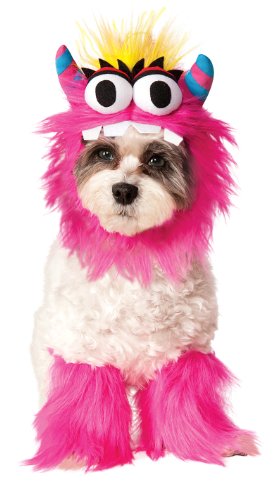 Rubie's Pet Cute Monster Pet Costume Party Supplies, Pink, Large US