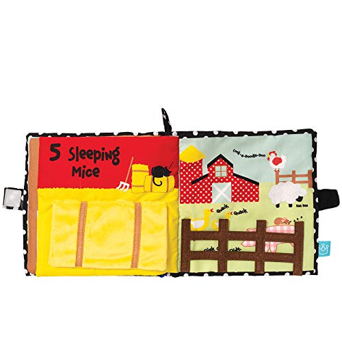 Manhattan Toy Farmyard Friends Soft Activity Book