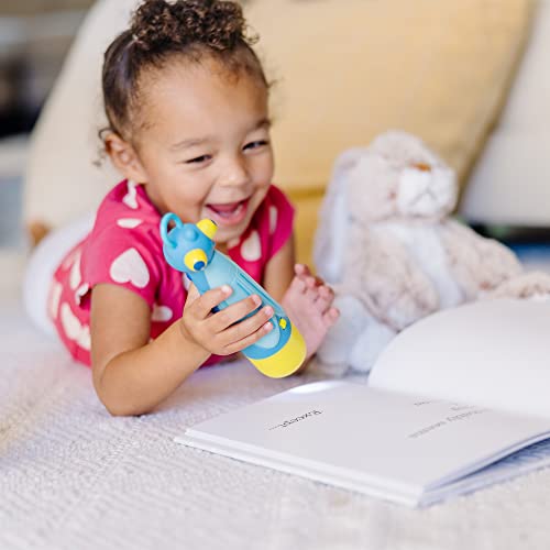 Melissa and Doug Sunny Patch Flash Firefly Bug Flashlight for Kids - Toddler Flashlight, Flashlight For Kids Ages 3+, Multicolor, Pack of 1