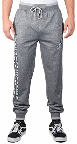 Ultra Game NBA Men's Soft Fleece Active Jogger Sweatpants