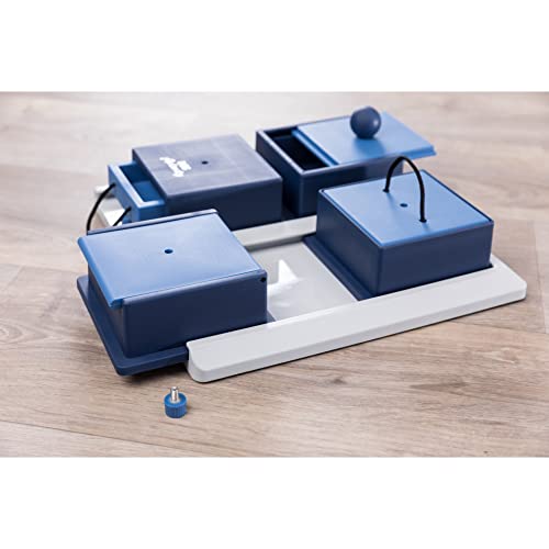 TRIXIE Dog Activity Poker Box 1 Dog Puzzle Toy | Dog Treat Puzzle | Interactive Play | Enrichment Toys | Slow Feeder