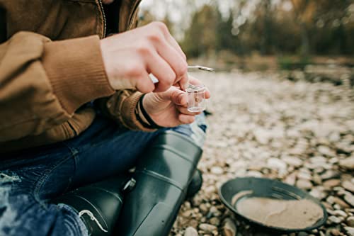 Stansport Yukon Deluxe Gold Prospecting Kit with Pick, Black