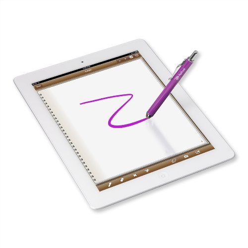 ReTrak Retractable Stylus, Purple (ETSTYLUSRL)