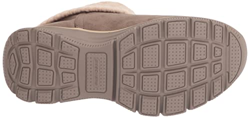 Skechers Women's Easy Going-Cozy Weather Ankle Boot, Taupe, 7