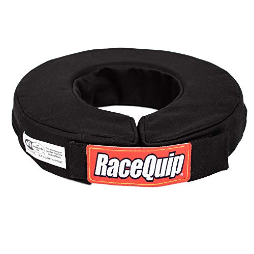 RaceQuip Helmet and Neck Support Collar 360 Degree SFI 3.3 Certified Black 17' 337007