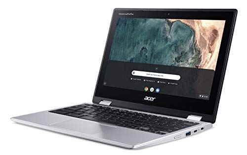Acer Chromebook Spin 311 Convertible Laptop | Intel Celeron N4000 | 11.6' HD Touch Corning Gorilla Glass Display | 4GB LPDDR4 | 64GB eMMC | Intel 802.11ac Gigabit WiFi 5 | Chrome OS | CP311-2H-C7QD