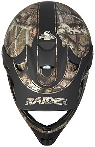 Raider Ambush Mossy Oak Unisex-Adult MX Off-Road Helmet (Break-Up Infinity Camo, XX-Large)