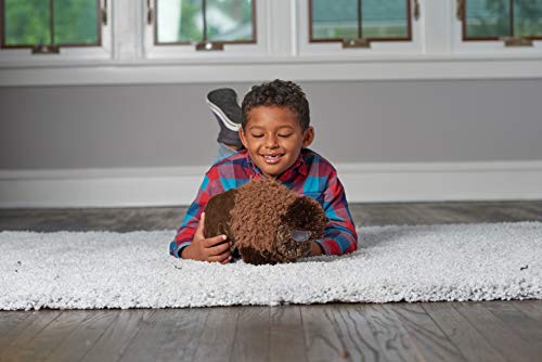 WILD REPUBLIC Bison, Cuddlekins, Stuffed Animal, 12 inches, Gift for Kids, Plush Toy, Fill is Spun Recycled Water Bottles