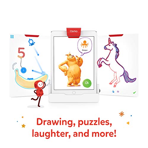 Osmo - Monster-Bring Real-life Drawings to Life-For iPad or Fire Tablet-Educational Learning Games-STEM Toy Gifts for Kids,Boy and Girl-Ages 5 6 7 8 9 10(Osmo Base Required - Amazon Exclusive)