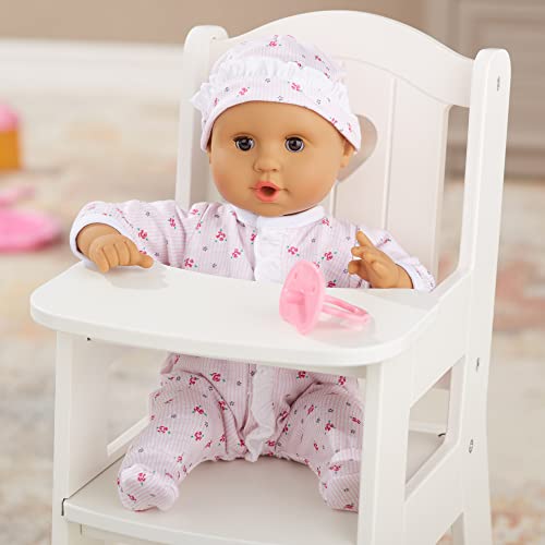 Melissa and Doug Mine to Love Mariana 12' Poseable Baby Doll With Romper, Hat
