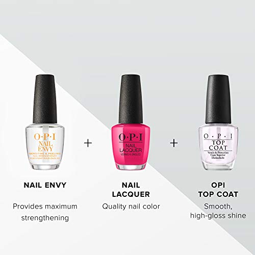 OPI Nail Envy, Sensitive and Peeling Nail Strengthener Treatment, 0.5 fl oz