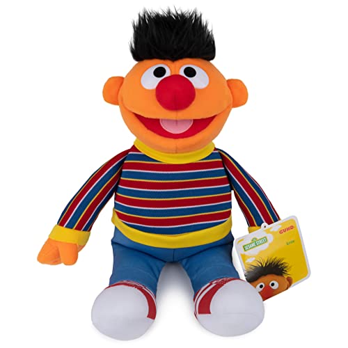 GUND Sesame Street Ernie Muppet Plush Orange, 13.5”
