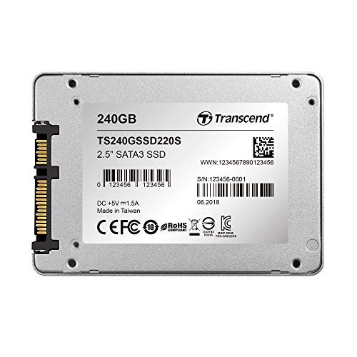 Transcend 240 GB TLC SATA III 6Gb/s 2.5' Solid State Drive (TS240GSSD220S)