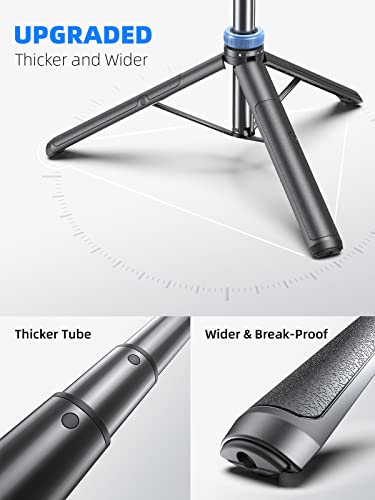 [Newest] 62' Selfie Stick Tripod with Remote - Kaiess Tripod for iPhone, High Strength Legs and Extendable Tube Tripod Stand, Fit for iPhone 14 Pro Max/14 Pro/13 Pro Max/Samsung S22/Camera/GoPro