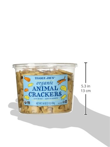 Trader Joes Organic Animal Crackers 16 Oz.