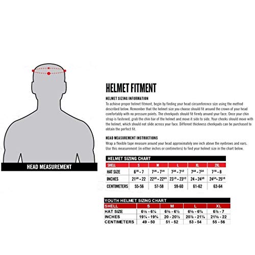 GLX GX15 Lightweight Full Face Motorcycle Street Bike Helmet with Internal Sun Visor DOT Approved (Matte Black, Large)