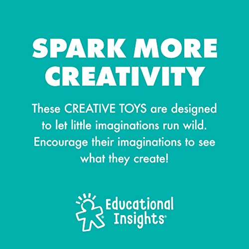 Educational Insights Design and Drill Sparklebot Robot Toy, 23-Piece Set, Kids Drill Sets, STEM Toys, Gift for Kids Ages 3+