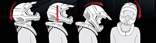 EVS Sports R4-BK-A Sports R4 Race Collar (Black, Adult)