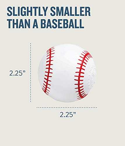 Planet Dog Orbee-Tuff Baseball Treat-Dispensing Dog Chew Toy