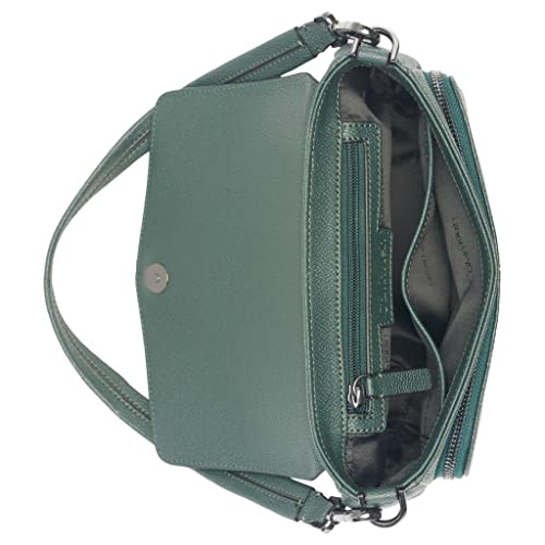 Calvin Klein Ava Novelty Demi Shoulder Bag, Deep Forest Textured