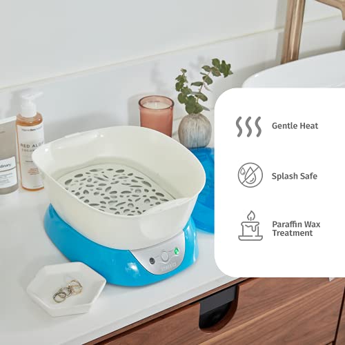 Homedics Paraffin Wax Machine for Hands. Hypoallergenic Hot Wax Hand Therapy Machine to Sooth and Moisturize Hands. Comes with Bonus 3lb’s of Wax and 20 Hand Liners