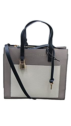 Marc Jacobs M0016132 Loam Soil Multicolor/Gold Hardware Women's Grind Colorblock Mini Tote Bag