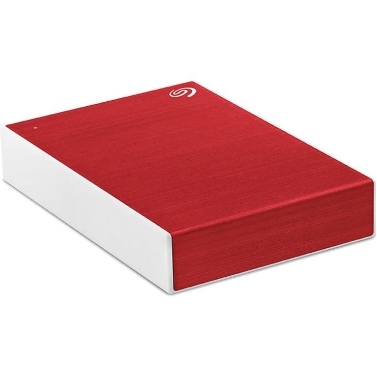 Seagate One Touch STKB2000403 1.95 TB Portable Hard Drive - 2.5' External - Red