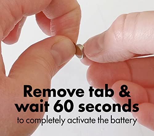 Powermax Size 312 Hearing Aid Batteries, Made In USA, Brown Tab, 64 Count