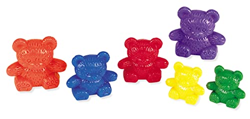 Learning Resources Three Bear Family Counters - 96 Pieces. Ages 3+ Preschool Learning Toys, Counting Toys for Toddler, Social Emotional Learning Toys, Therapy Tool