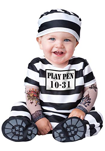 InCharacter Costumes, LLC Time Out, Black/White, Medium
