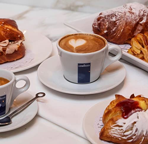 Lavazza Crema E Aroma Whole Bean Coffee Blend, 2.2-Pound Bag , Balanced medium roast with an intense, earthy flavor and long lasting crema, Non-GMO