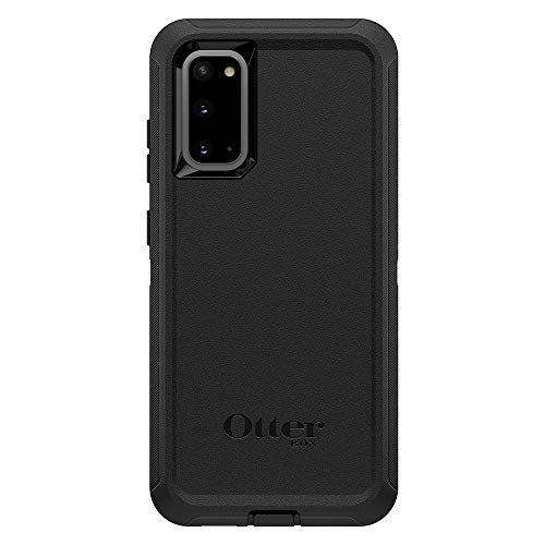 OtterBox DEFENDER SERIES SCREENLESS Case Case for Galaxy S20/Galaxy S20 5G (NOT COMPATIBLE WITH GALAXY S20 FE) - BLACK