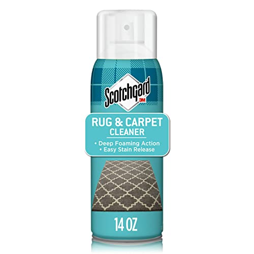 Scotchgard Rug and Carpet Cleaner, Fabric Cleaner Blocks Stains, Cleaning Sprays Make Cleanup Easier, 14 oz
