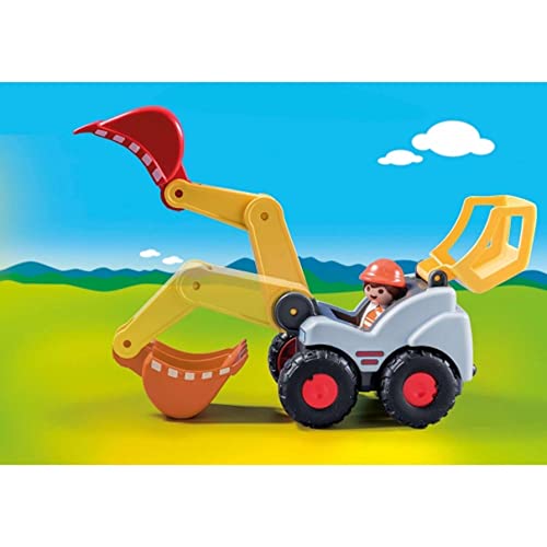 Playmobil 1.2.3 Shovel Excavator
