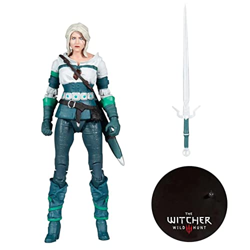 McFarlane Toys The Witcher Gaming CIRI (Elder Blood) 7' Action Figure